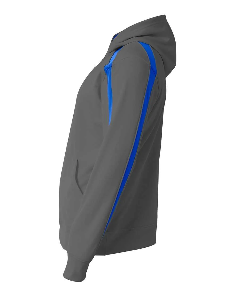A4 NB4004 Spartan Fleece Hoodie - Graphite Royal