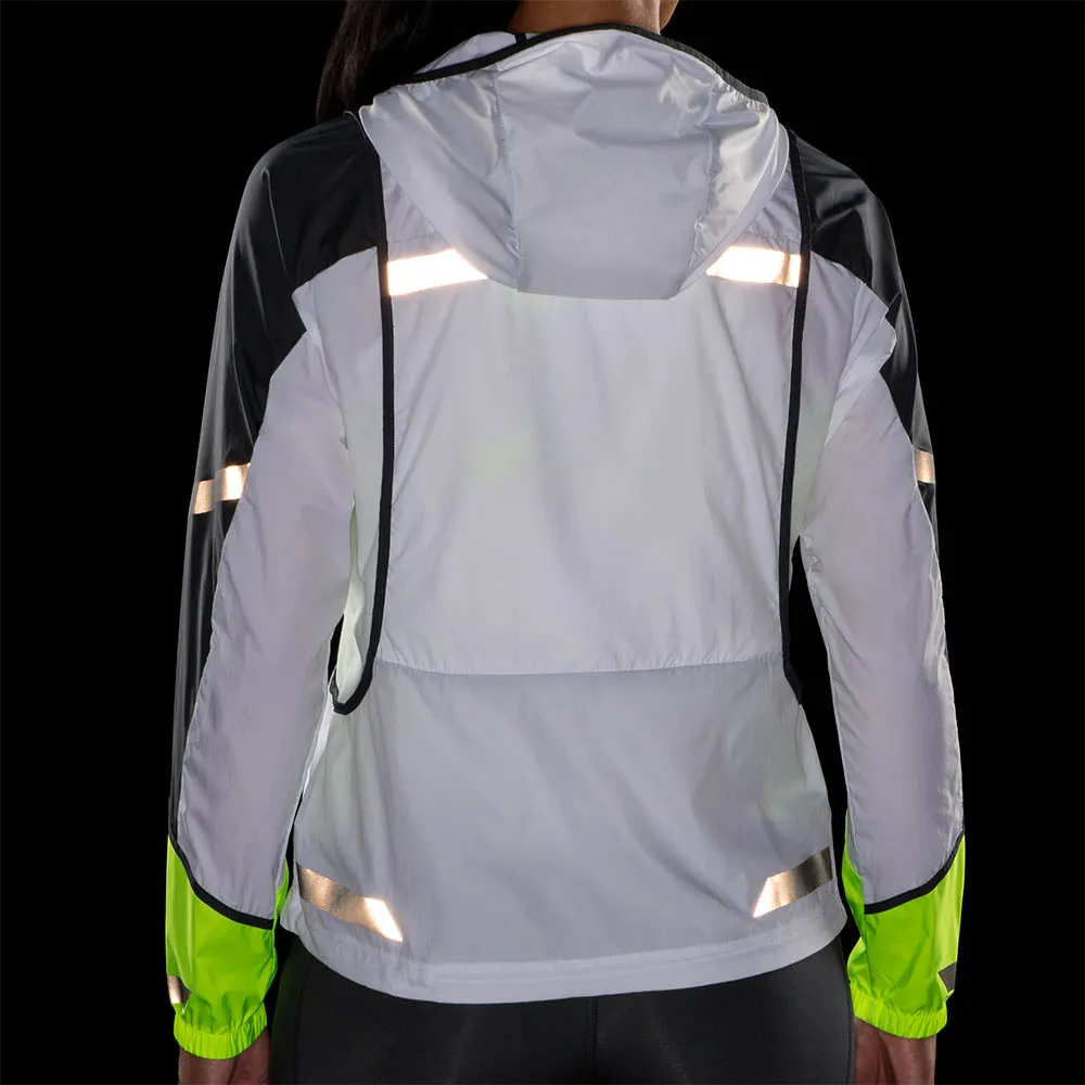 BROOKS Run Visible Convertible Jacket Donna