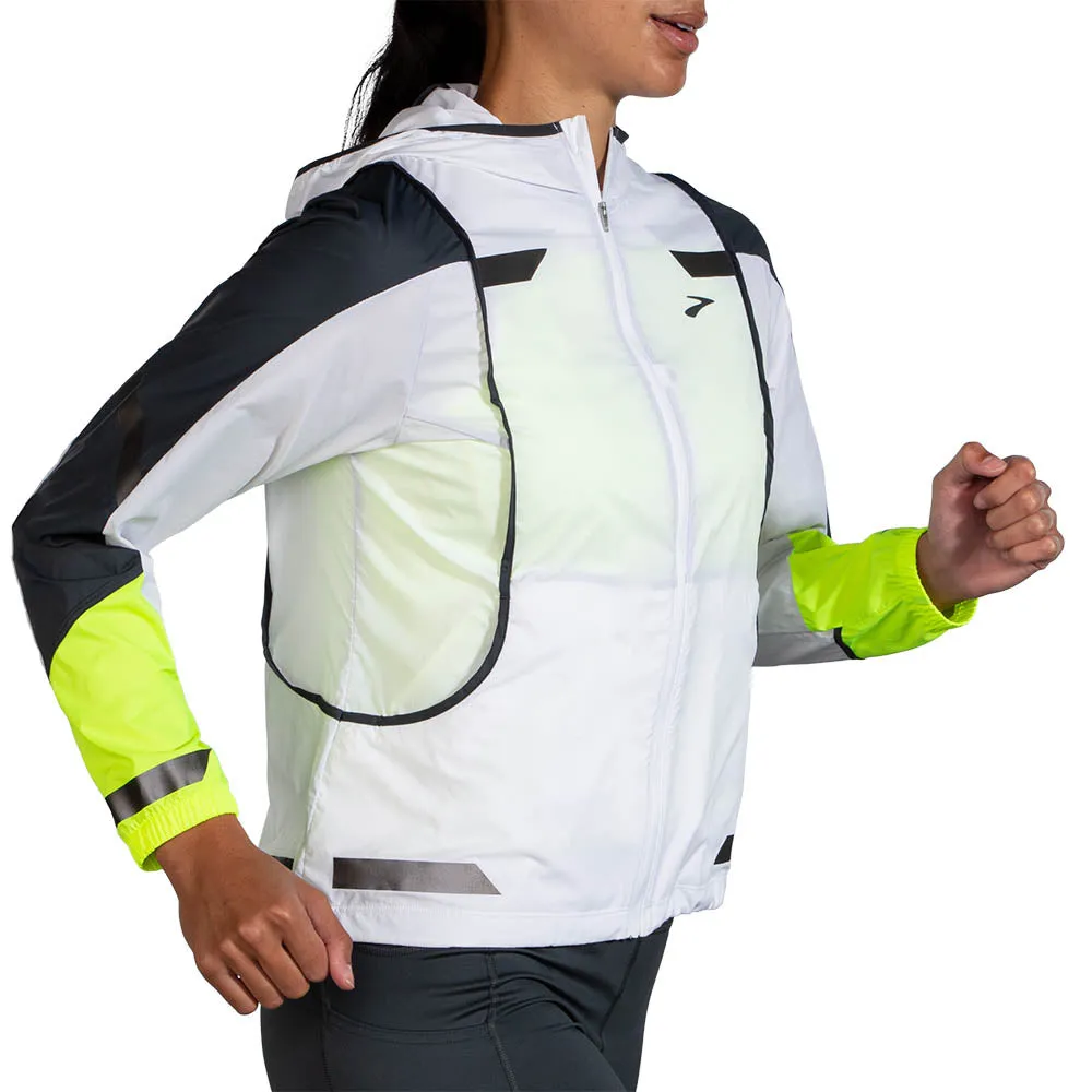 BROOKS Run Visible Convertible Jacket Donna