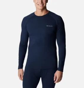 COLUMBIA Men's Omni-Heat Infinity Knit Long Sleeve Crew Shirt - Collegiate Navy