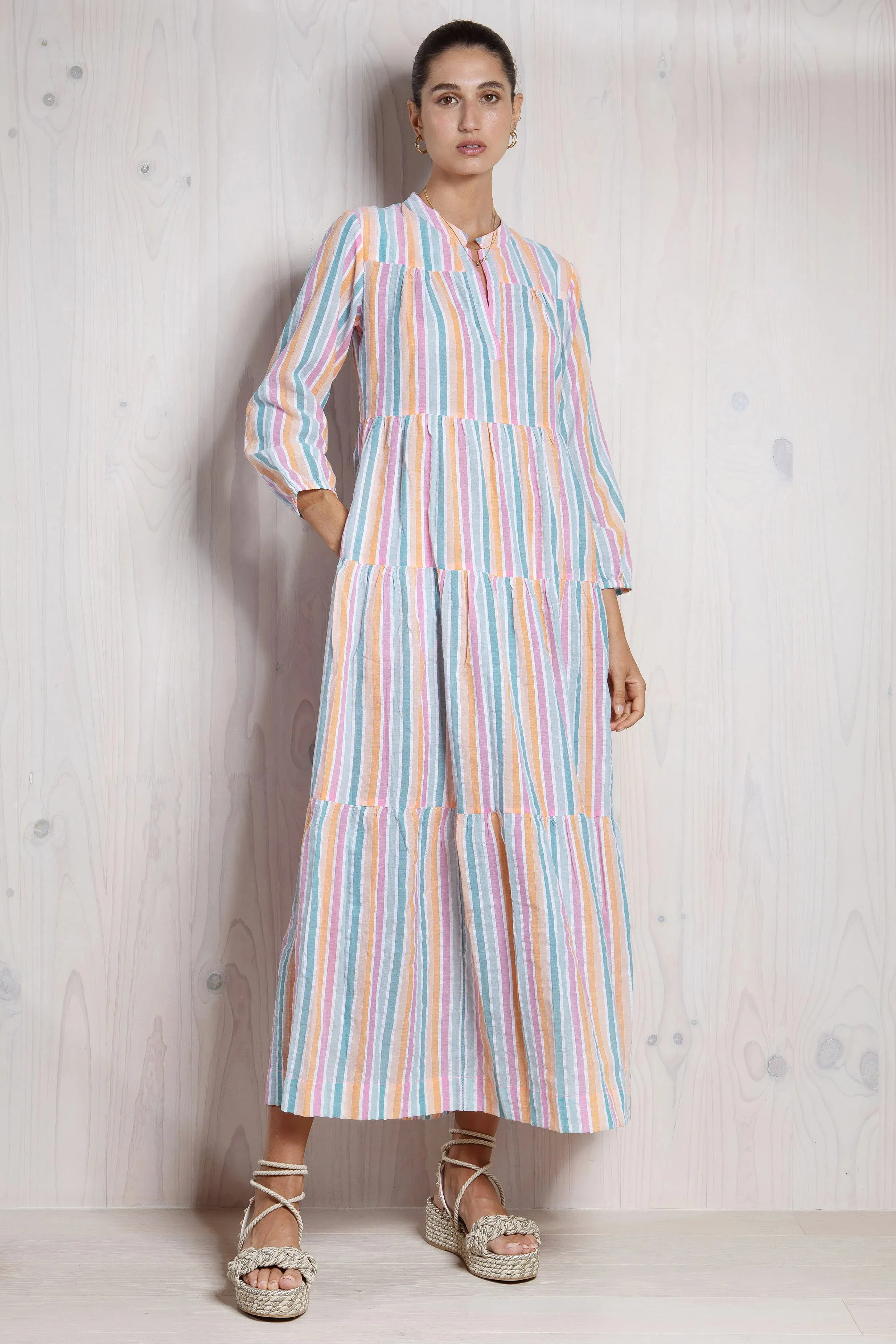 Cottesloe Maxi Dress in Royal Show