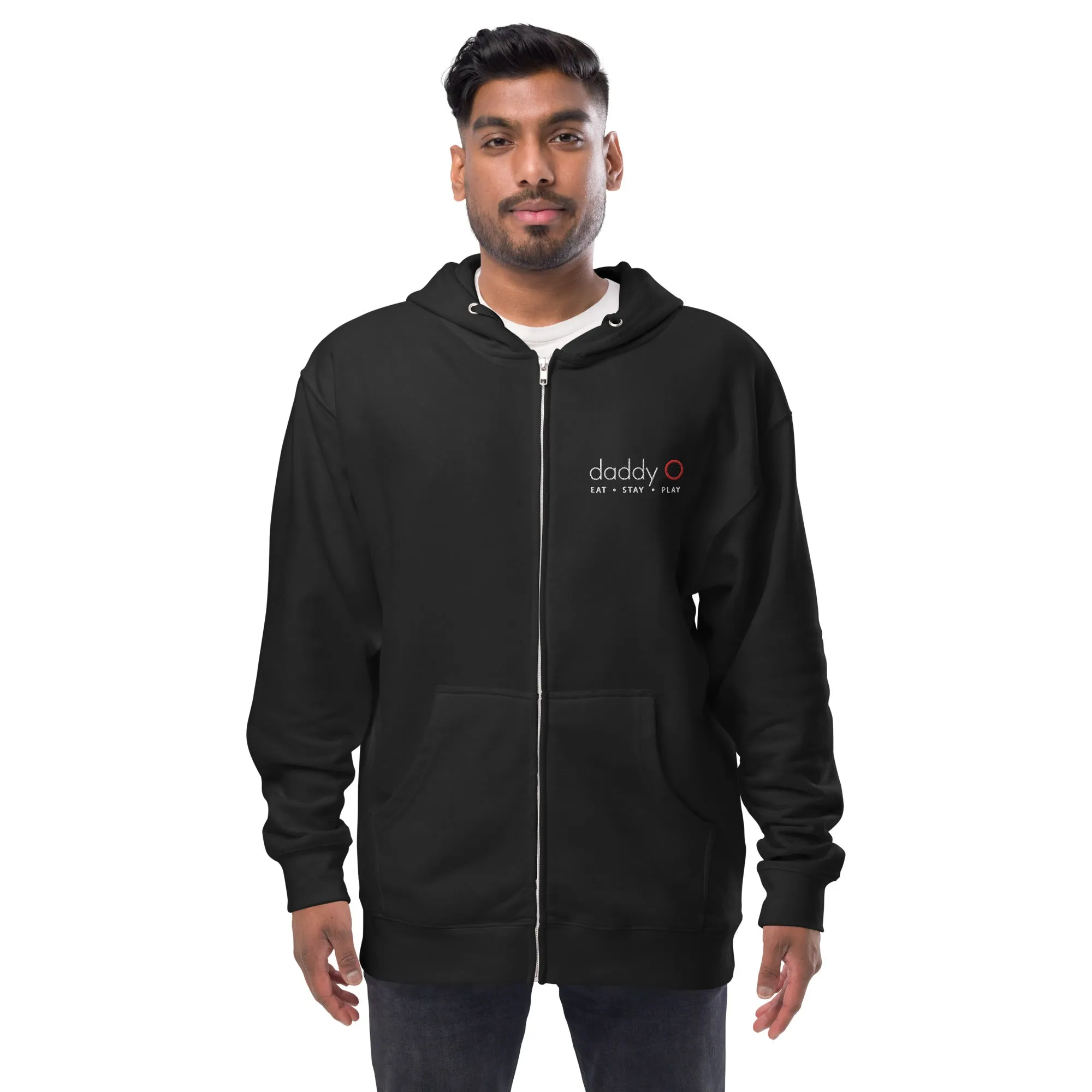 Daddy-O Unisex fleece Zip Up Hoodie