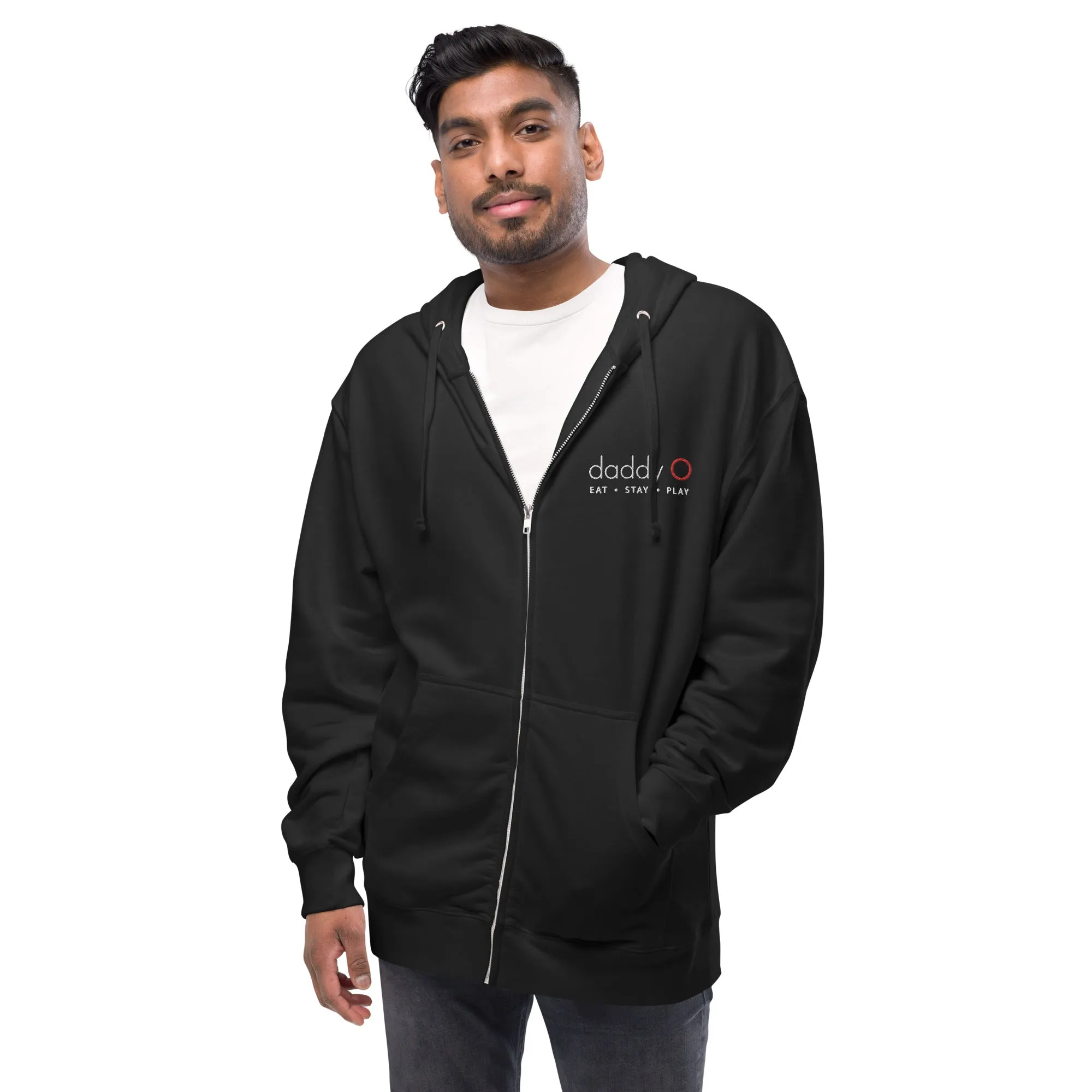 Daddy-O Unisex fleece Zip Up Hoodie
