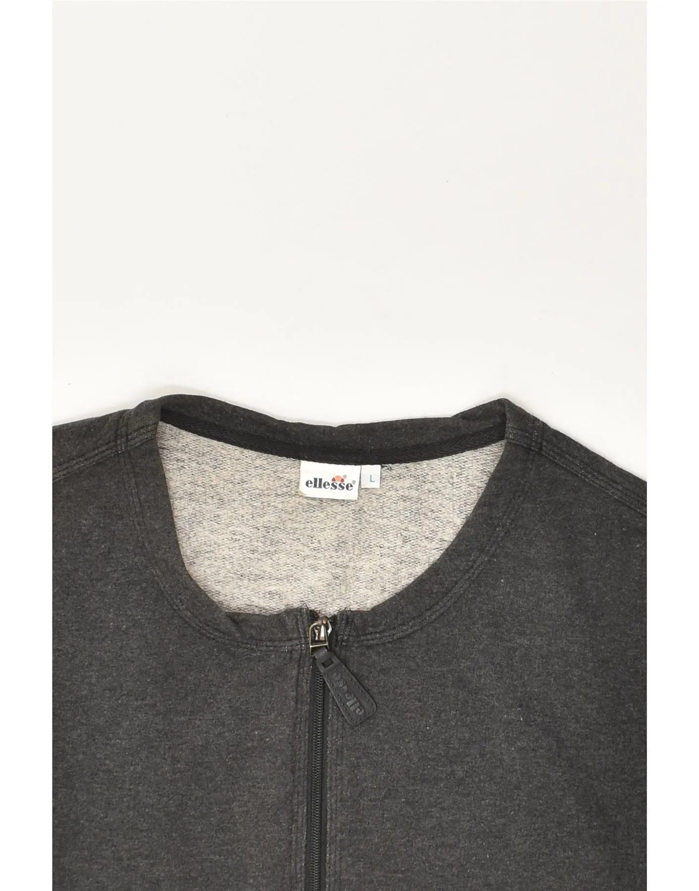 ELLESSE Mens Gilet UK 40 Large Grey Cotton