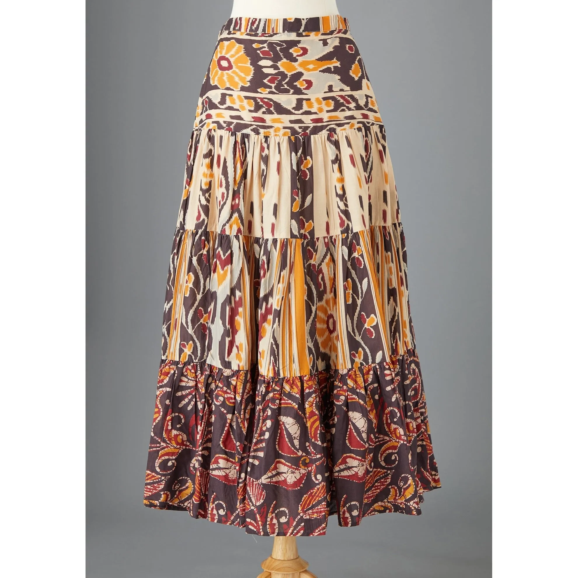 Florentina Ikat Maxi Skirt