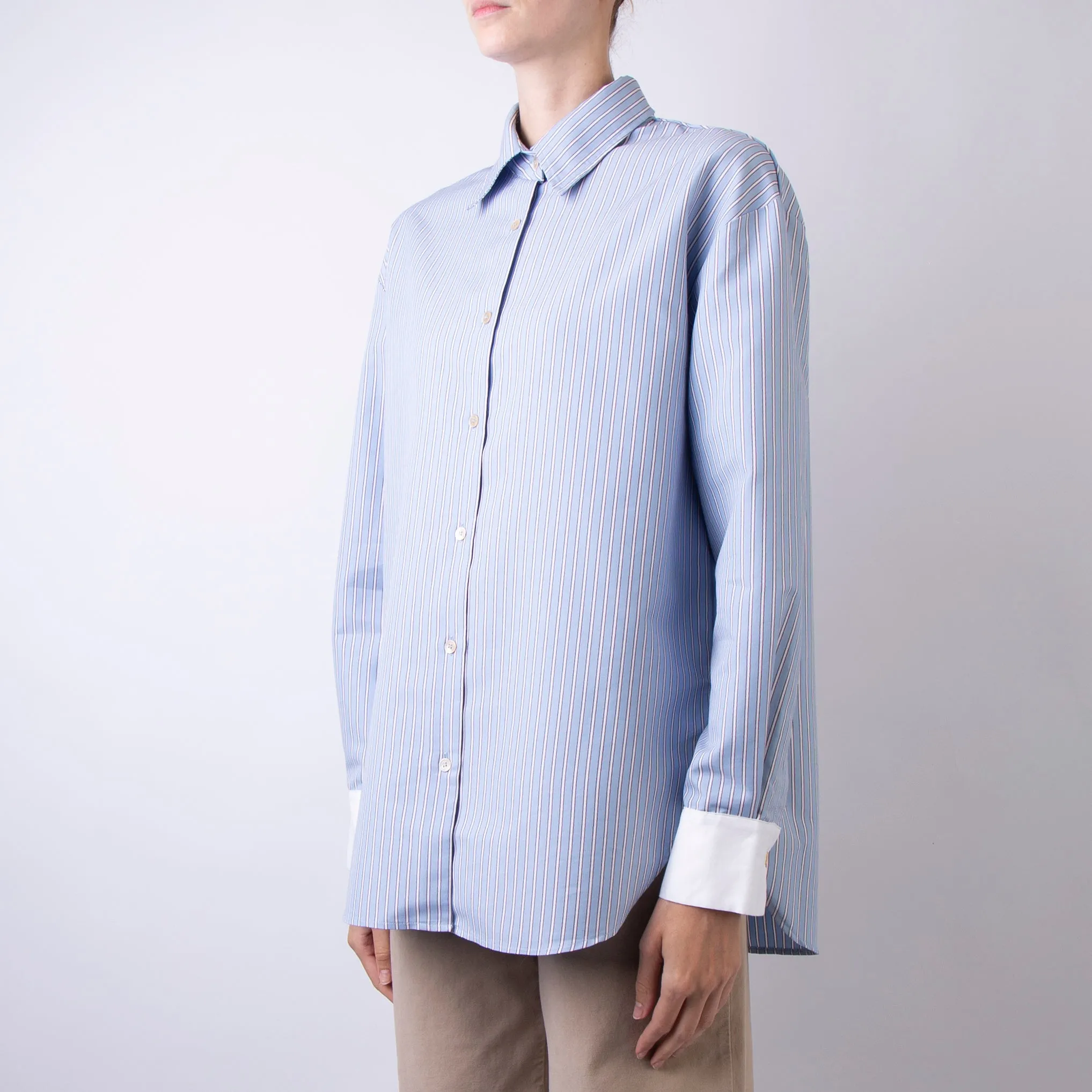 FORTE FORTE SHIRT 13308 5011 SKY BLUE