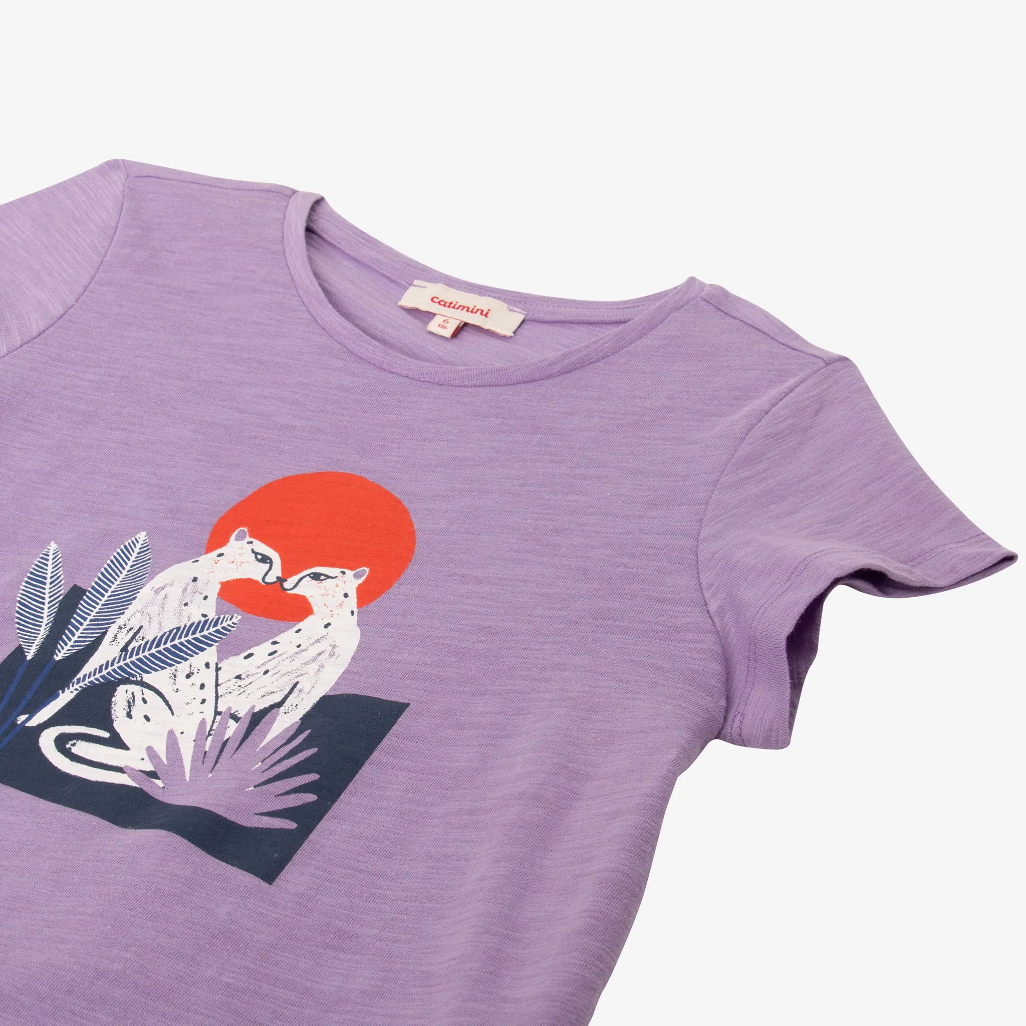 Girl's leopards T-shirt