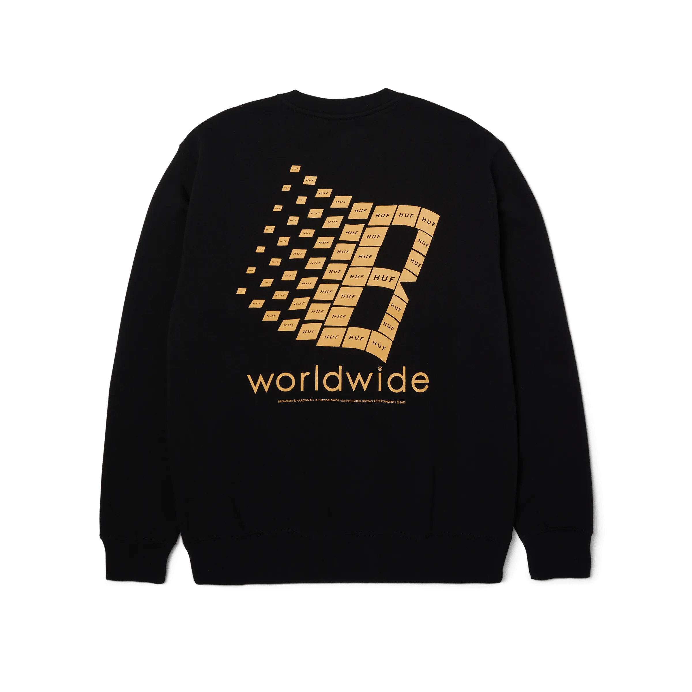 HUF x Bronze56K Crewneck Sweatshirt