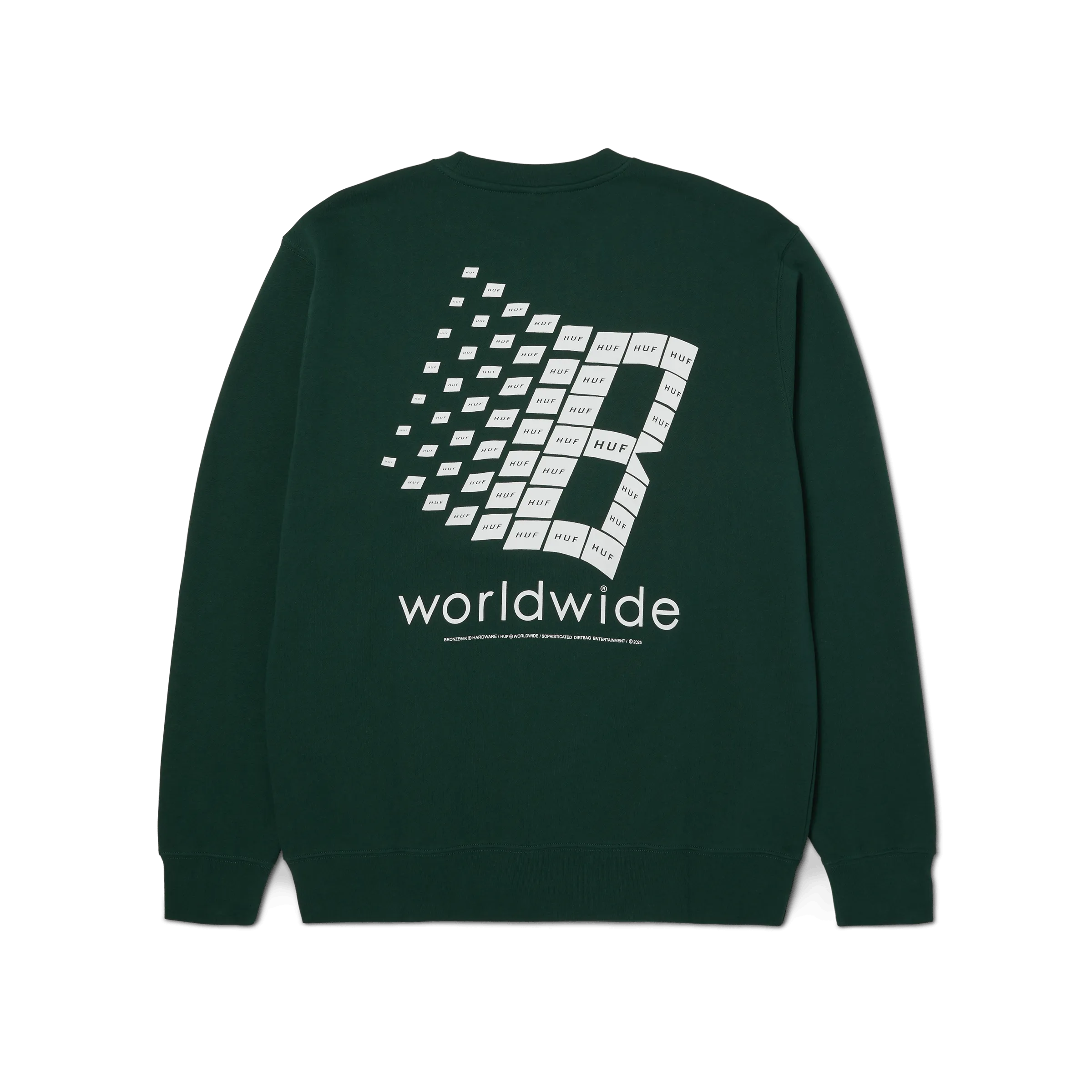HUF x Bronze56K Crewneck Sweatshirt