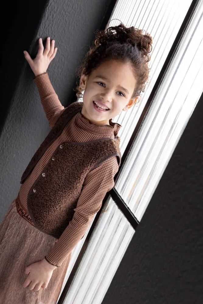Jubel Gilet Teddy - Color Me Panther