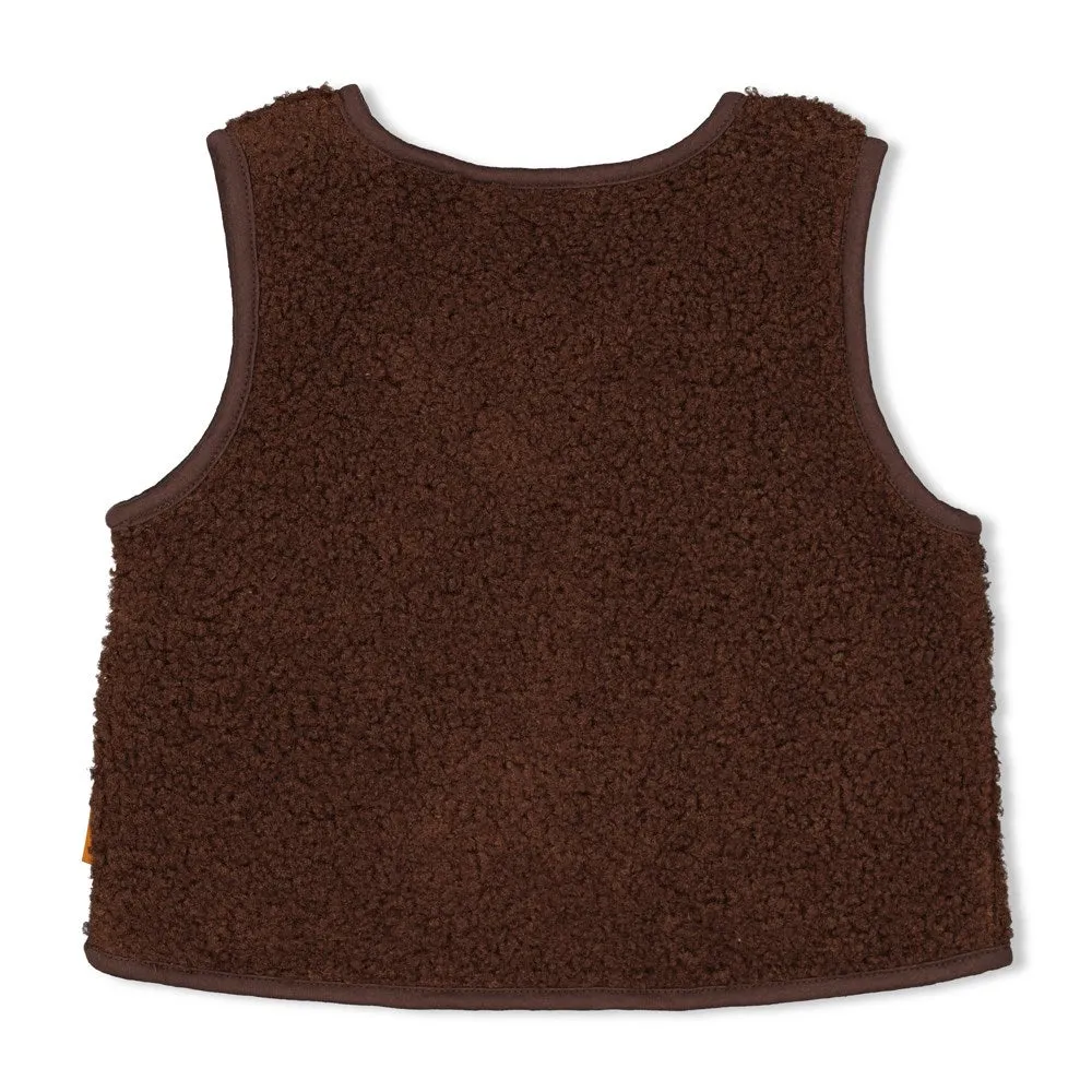 Jubel Gilet Teddy - Color Me Panther