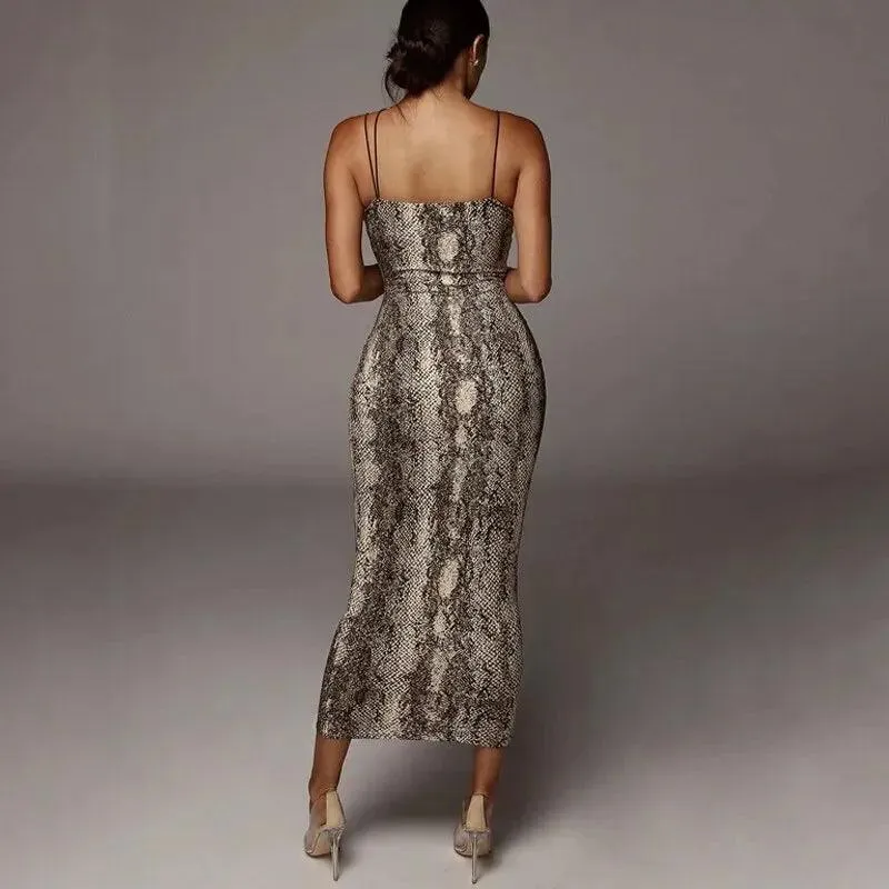 Leopard Print Midi Dress: Chic Summer Fashion Essential