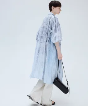 Nuance Print UV-Protection Trench - Long Lightweight Coat