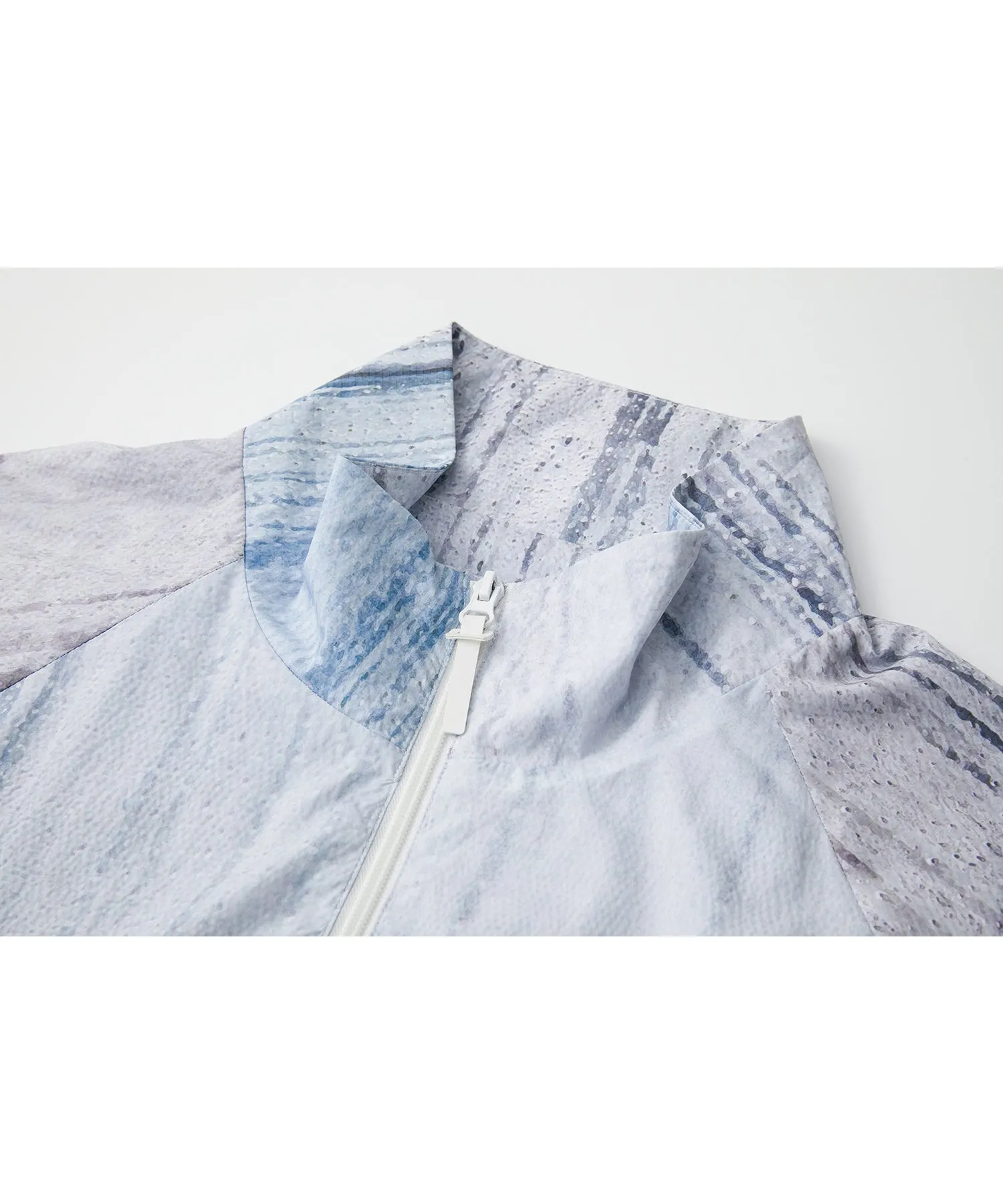 Nuance Print UV-Protection Trench - Long Lightweight Coat