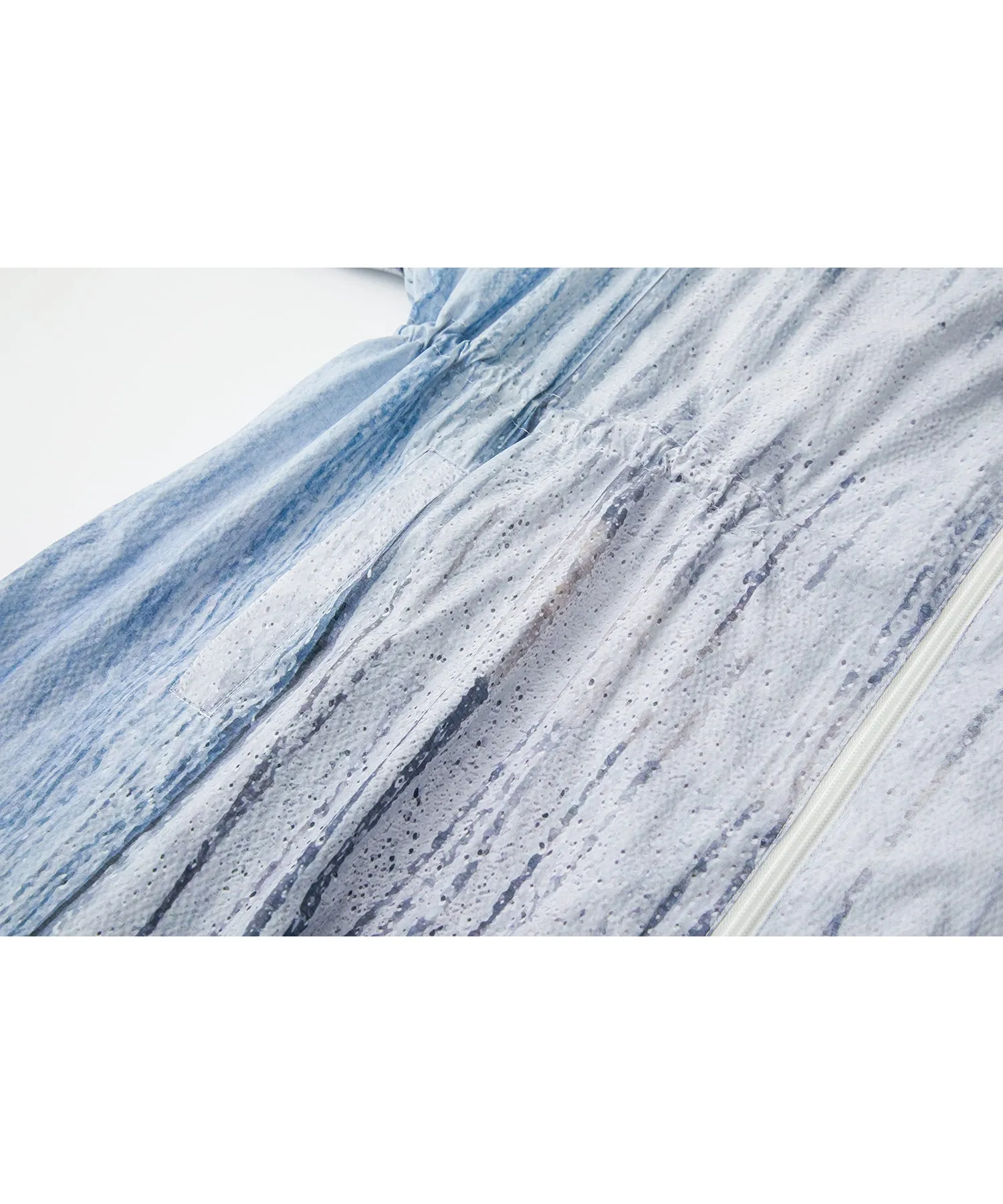 Nuance Print UV-Protection Trench - Long Lightweight Coat