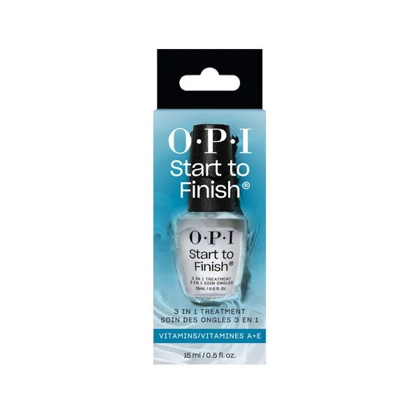OPI, Start to Finish 3-in-1 Nail Treatment, 0.5 fl oz