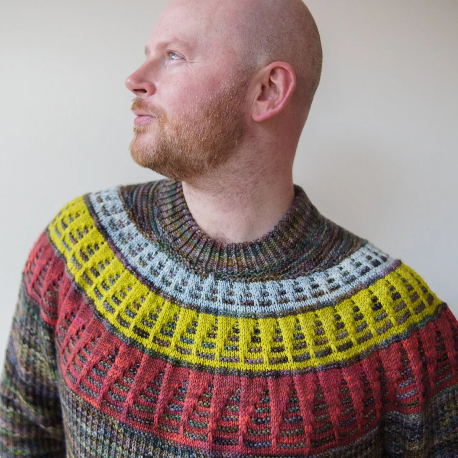 PAINTING TRIANGLES SWEATER - UNICORN PANTS