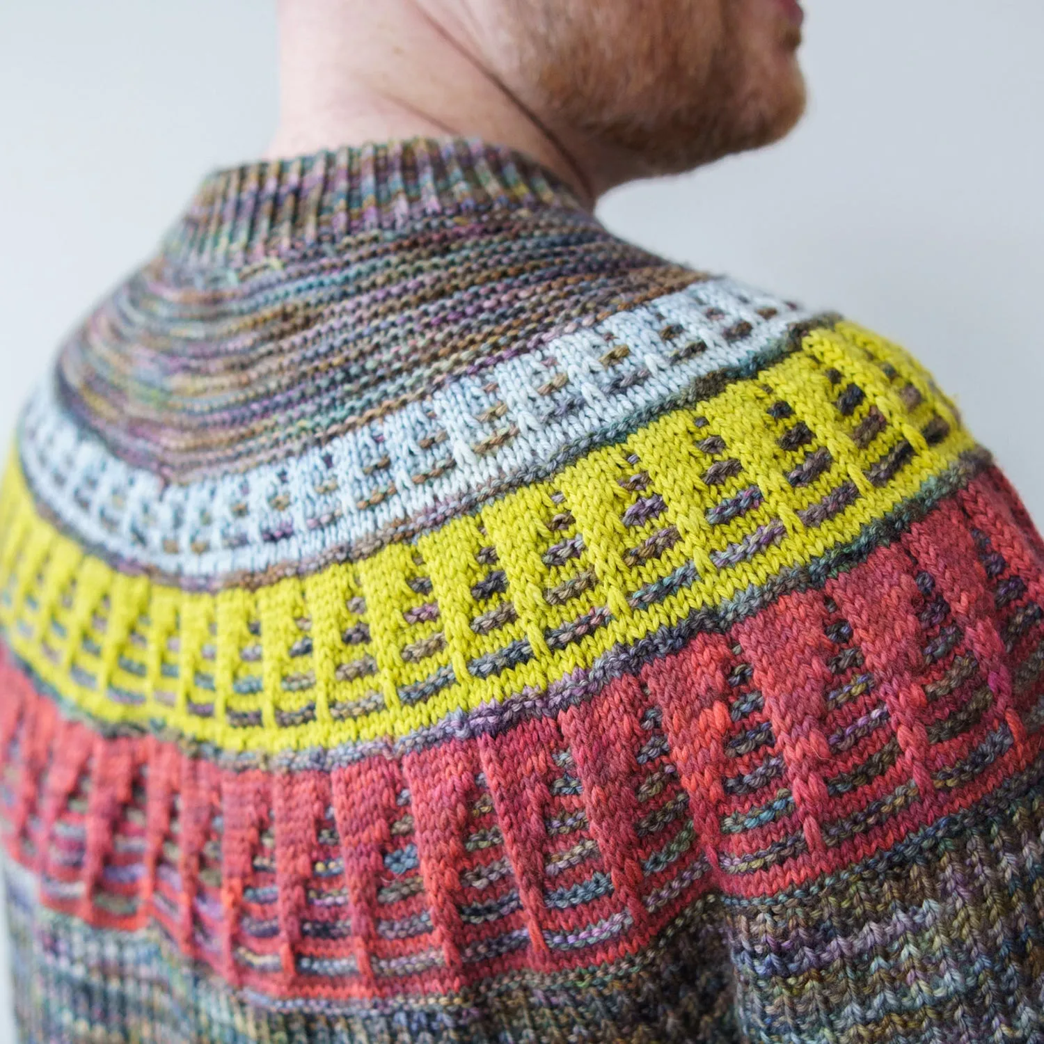 PAINTING TRIANGLES SWEATER - UNICORN PANTS