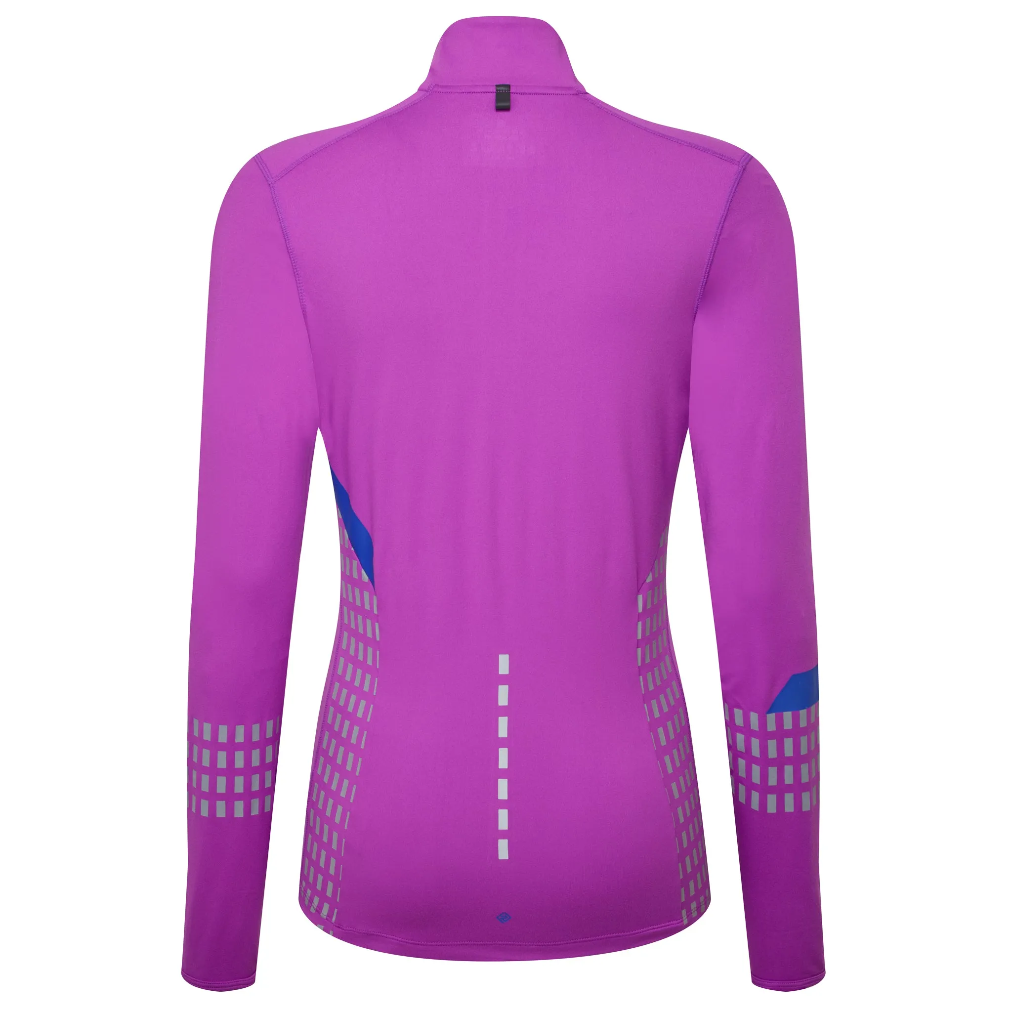 Ronhill Tech Afterhours 1/2 Zip Tee Women's Thistle Cobalt Reflect
