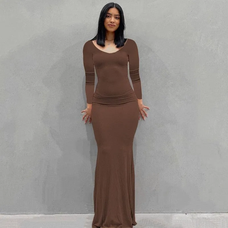 Sleeveless Bodycon Slim Dress