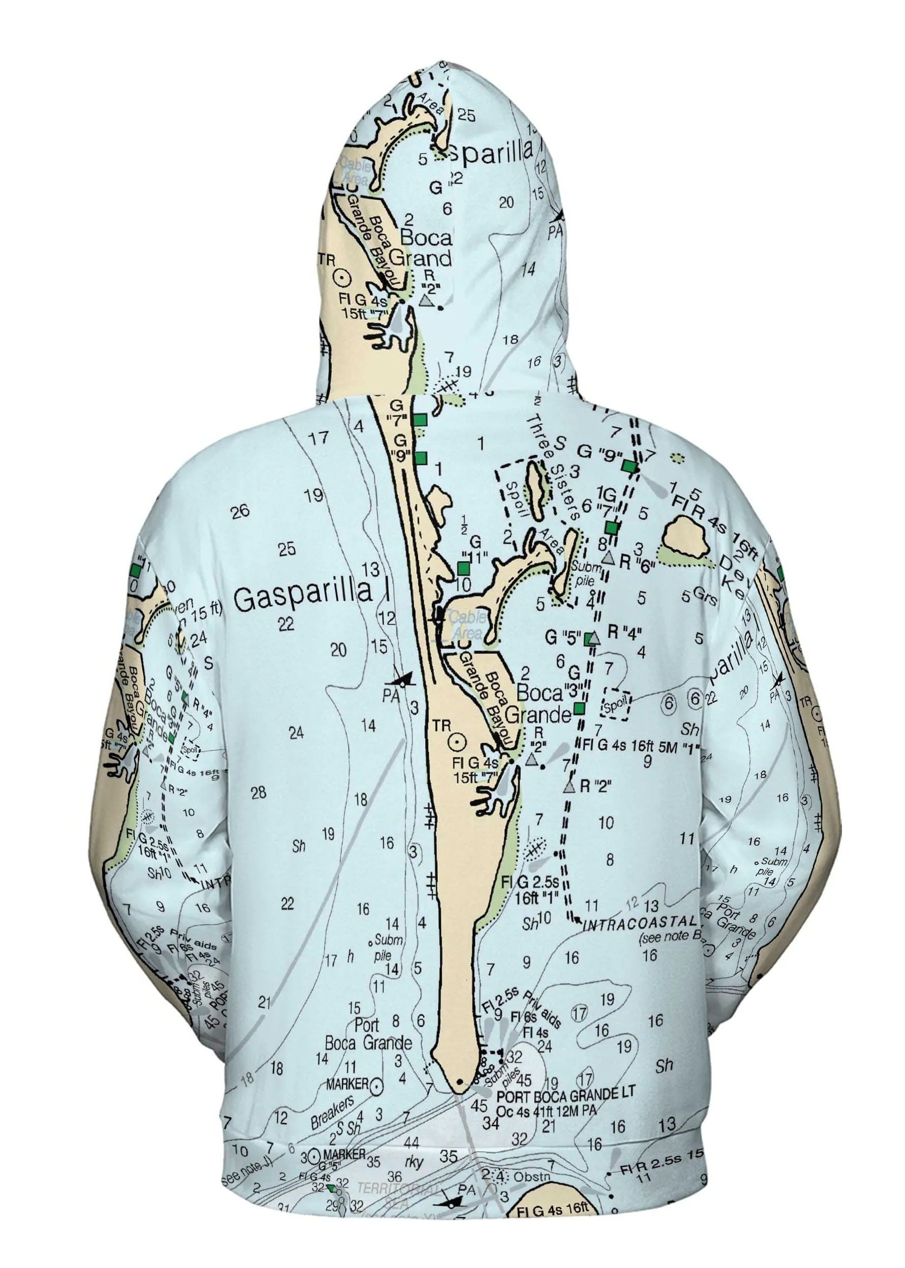 The Boca Grande Lightweight Hoodie Sweatshirt