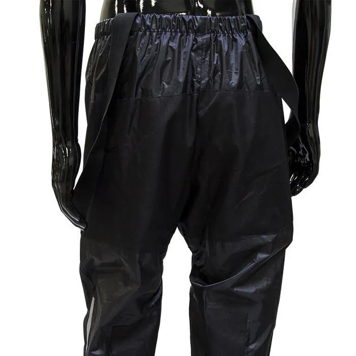 Voss V2 Storm System Raingear Black Silver Reflective