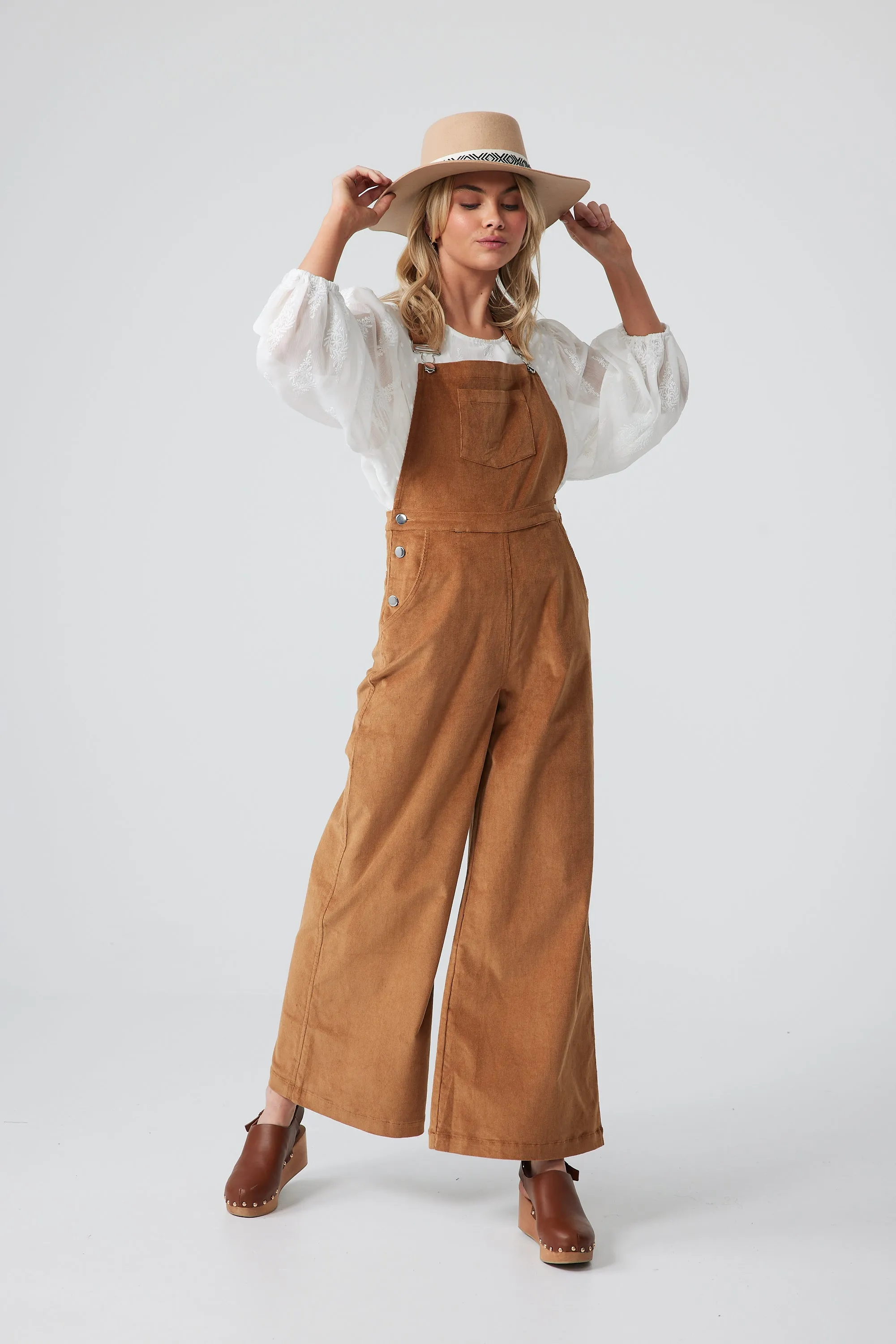 Woodstock Overalls Caramel