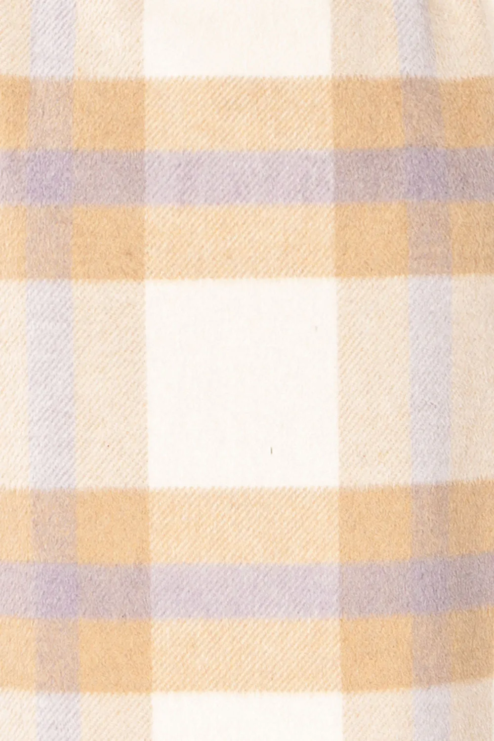 Zizukyn | Plaid Trench Coat
